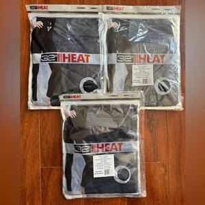 32 Degrees Heat XL Base Layer Leggings Heather Black Lot
